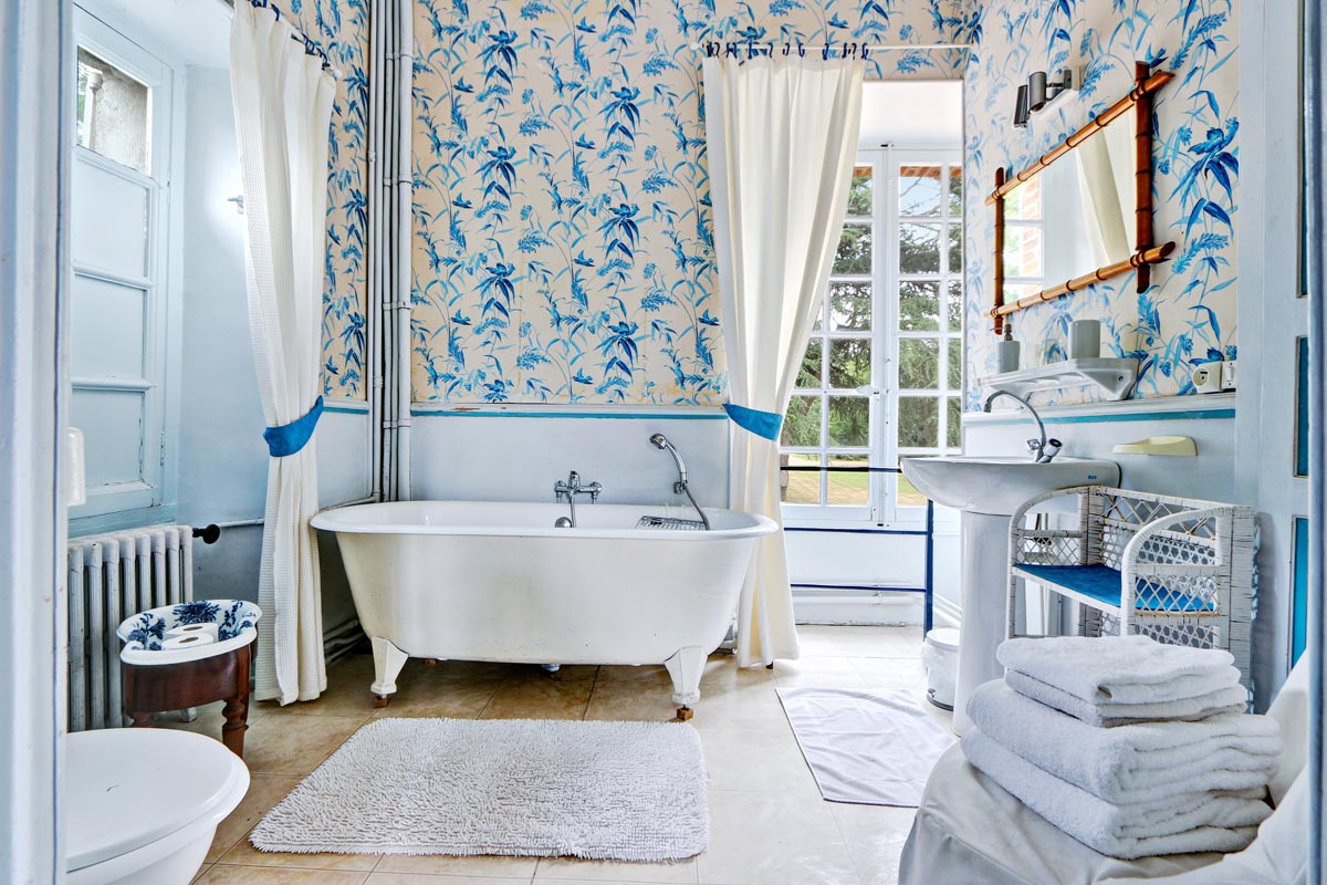 salle de bain chambre de Mamie